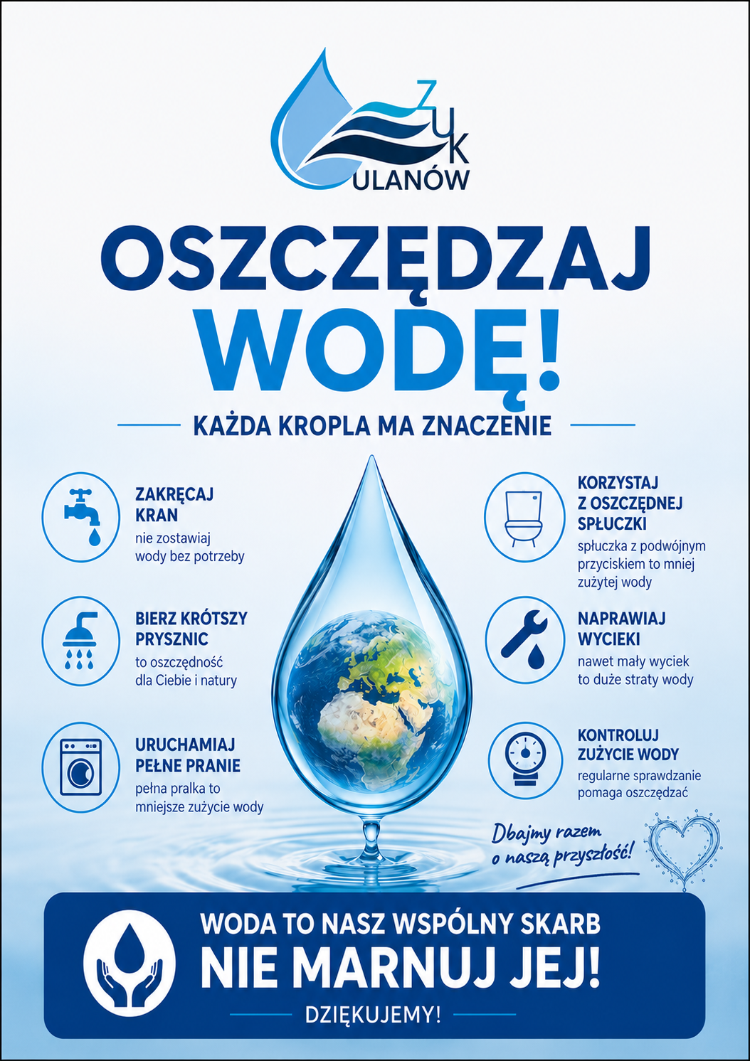 OSZCZĘDZAJ WODĘ